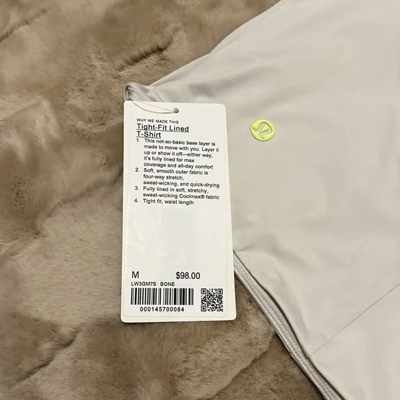 Lululemon Tight-Fit Lined T-Shirt - Picture 9 of 10